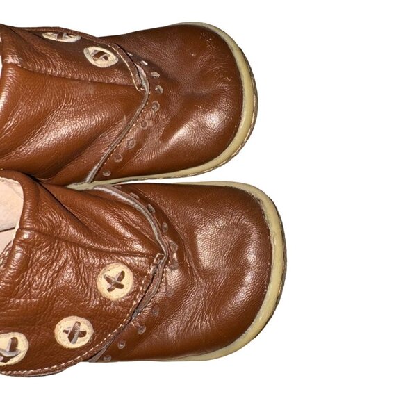 Livie & Luca Bootie Boot Leather Brown Size 5 - Picture 3 of 8